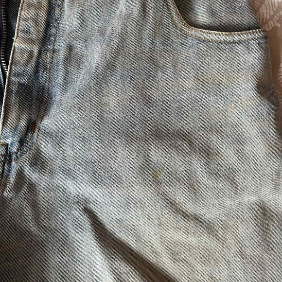 Vintage High Waisted Jean Shorts - Picture 5 of 6